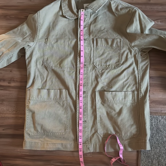 H&M Tan Chore Coat/Jacket Size Medium - Picture 7 of 7